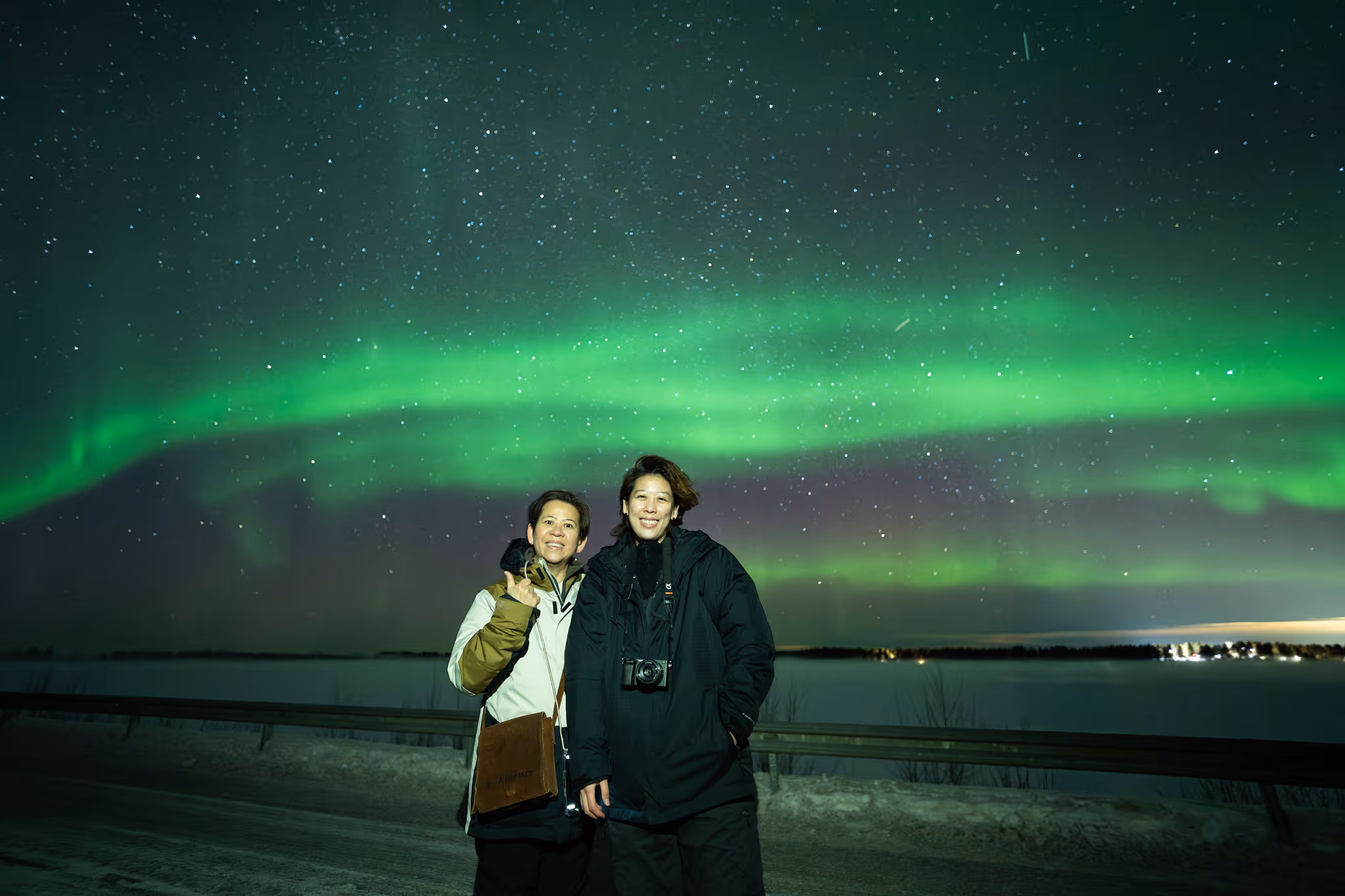 Lapland Explorersの実際のオーロラ写真