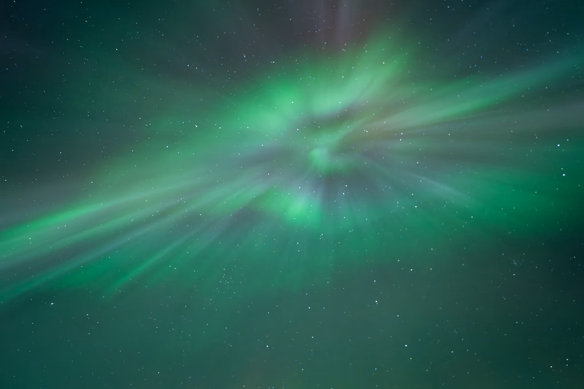 Foto real de aurora de um tour da Lapland Explorers