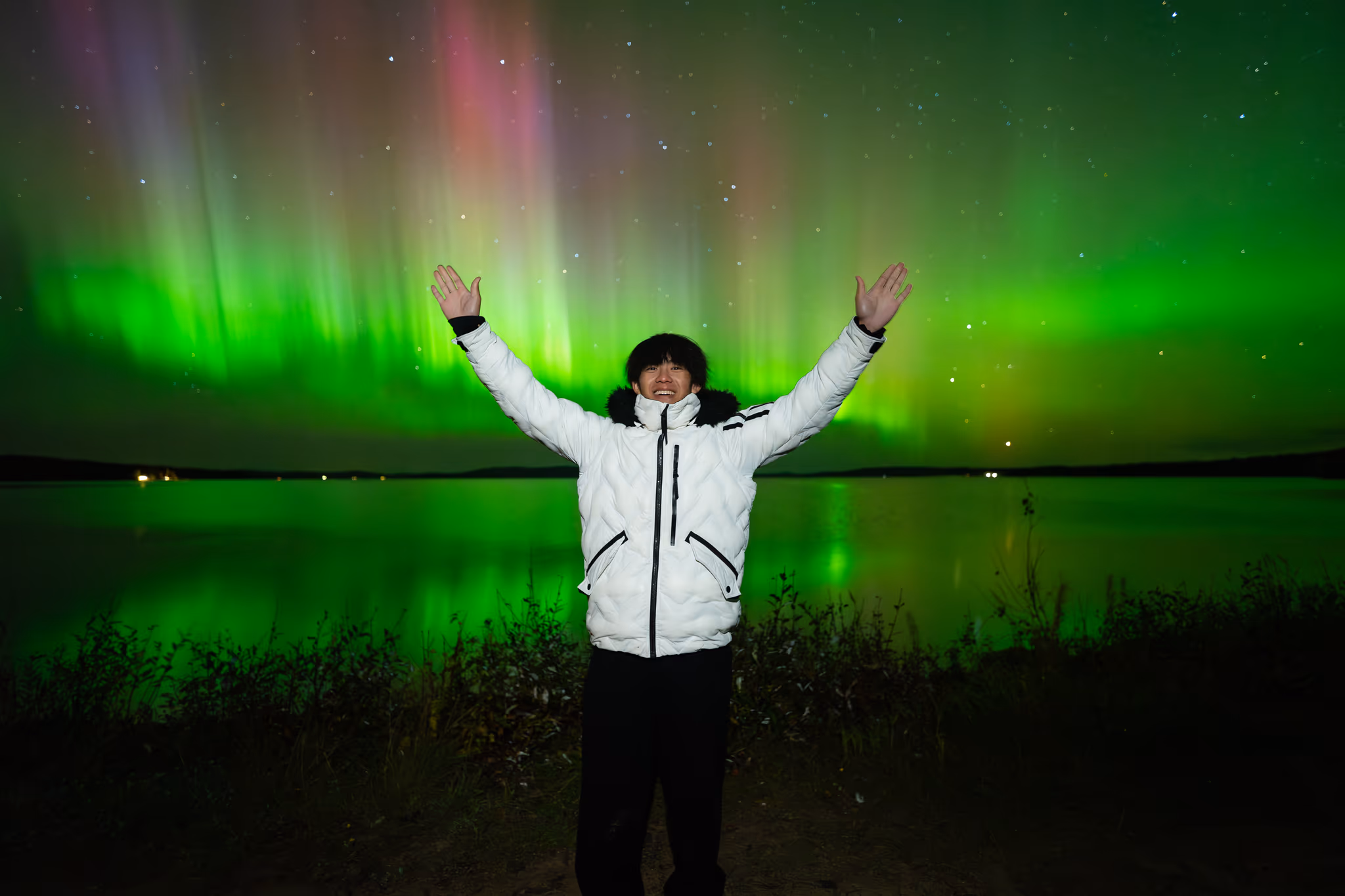 Lapland Explorersの実際のオーロラ写真