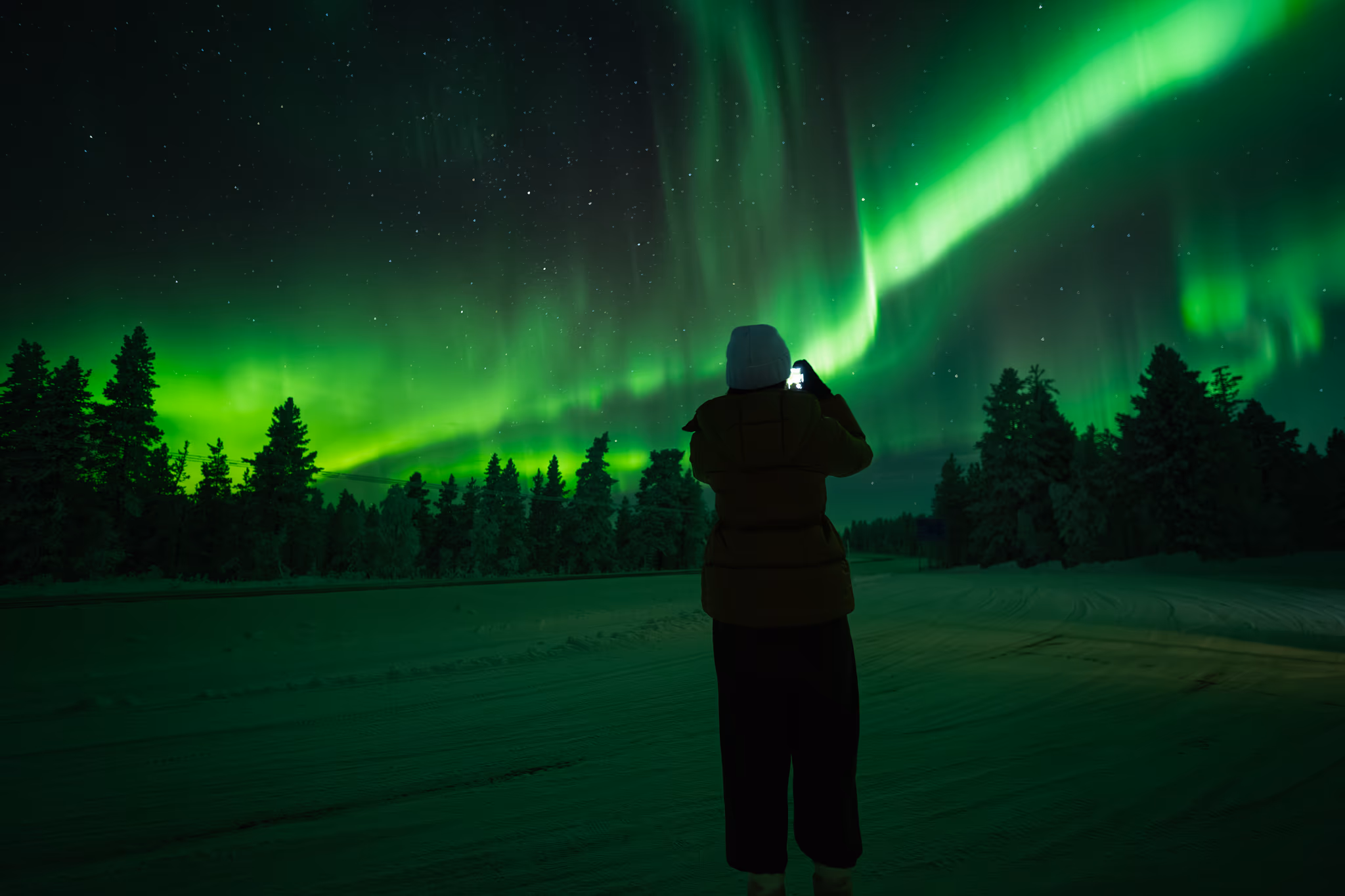 Lapland Explorers 實際極光行程照片